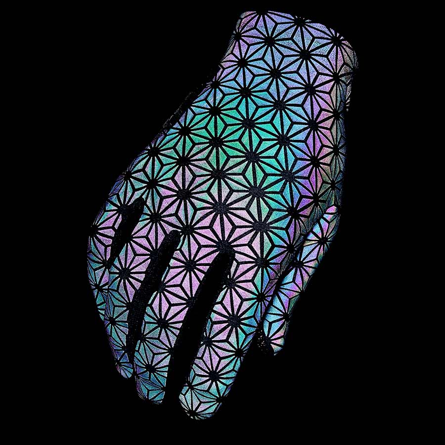 SUPACAZ, SupaG Long, Full Finger Gloves, Oil Slick, XXL, Pair