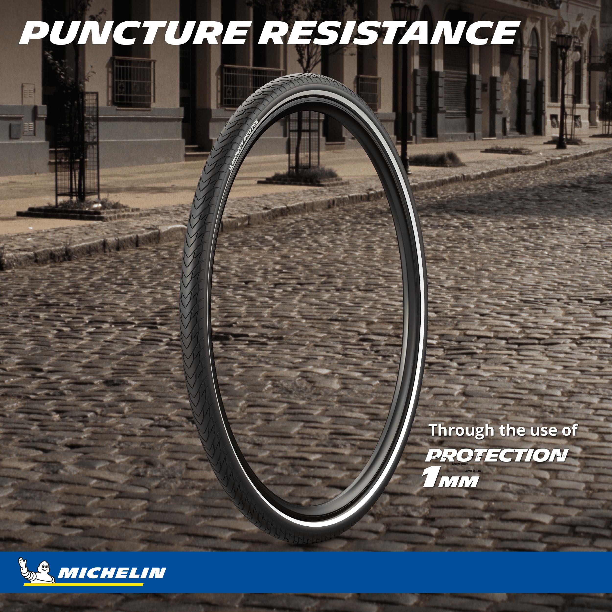 MICHELIN PROTEK, Tire 700X38C