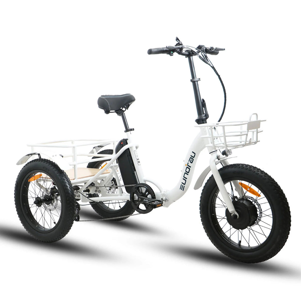 Eunorau 750 watt peak Trike, 440 LBS weight capacity
