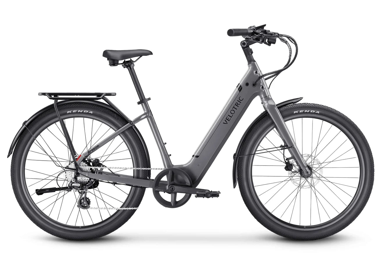 Velotric, Breeze 1 Step-Through Cruiser Electric Bike + Rack & Fenders