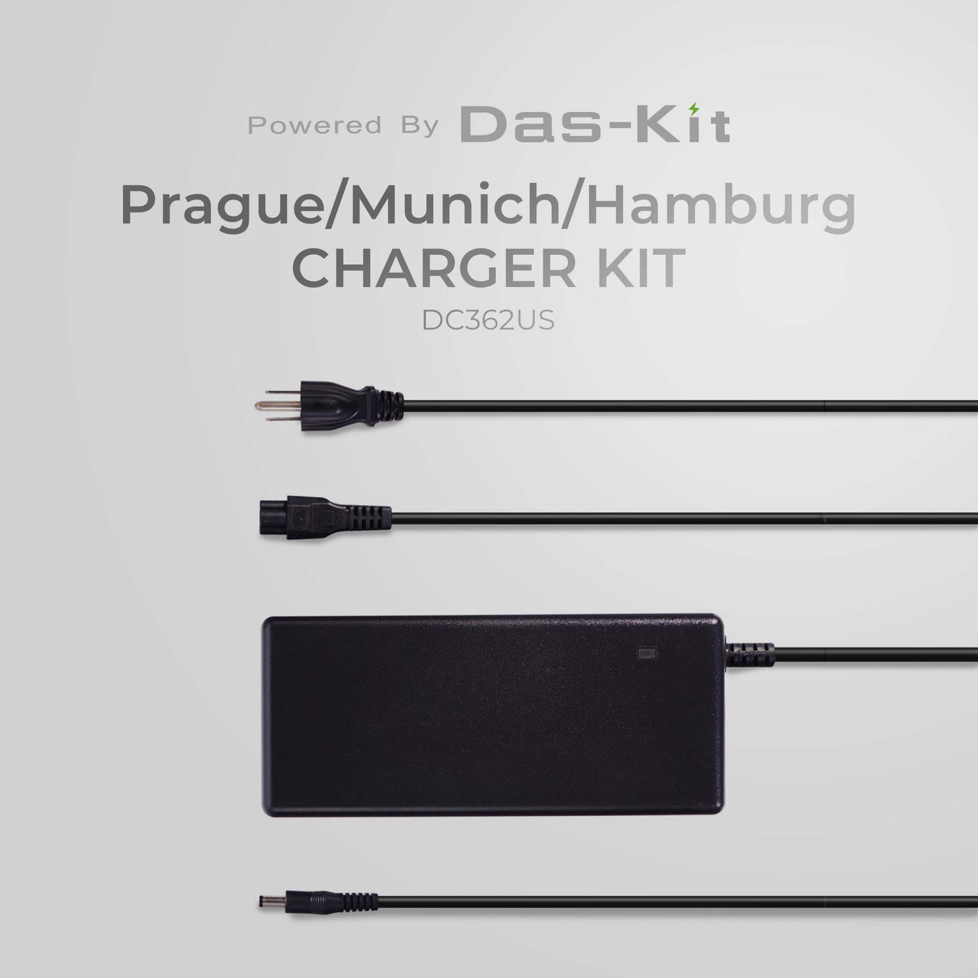 CHARGER KIT 36V NCM PRAGUE/MUNICH/HAMBURG