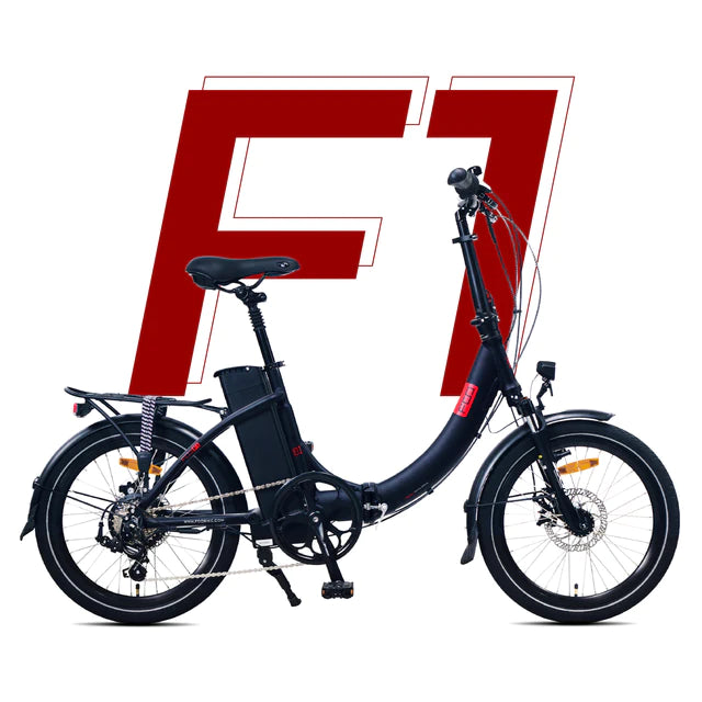 FOO F1 Compact Folding eBike - German Engineered