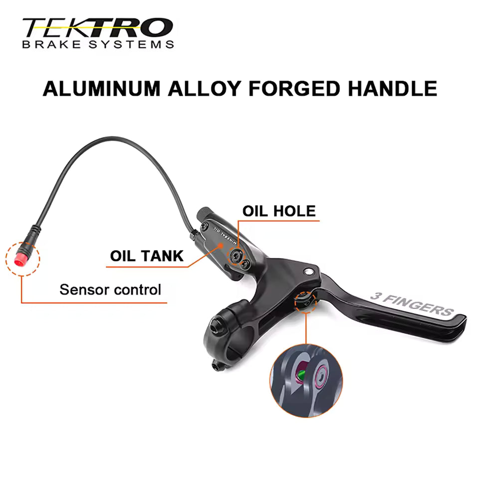Brake lever, HD-E350,  (TEKTRO)