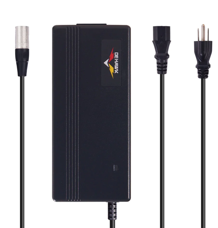 DAS-KIT 3-PIN CHARGER - M483US - ET F1000 (48V, 3A)