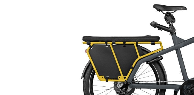 Passenger Kit (Handlebar, Foot Rests, Cushion, Wheel Guards, Double Leg Kickstands) for R&M Multicharger2 GT Cargo eBike