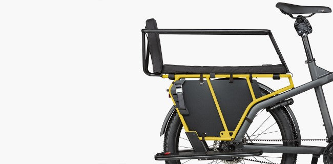 Safety Bar, Wheel Guards and Sideloader for R&M Multicharger2 GT Cargo eBike