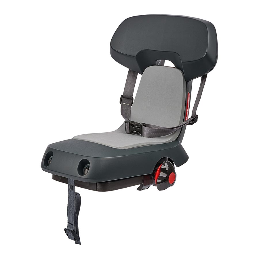 Polisport, Guppy JR, Baby Seat, On rear rack (not included), Dark grey/Light Grey, Grey