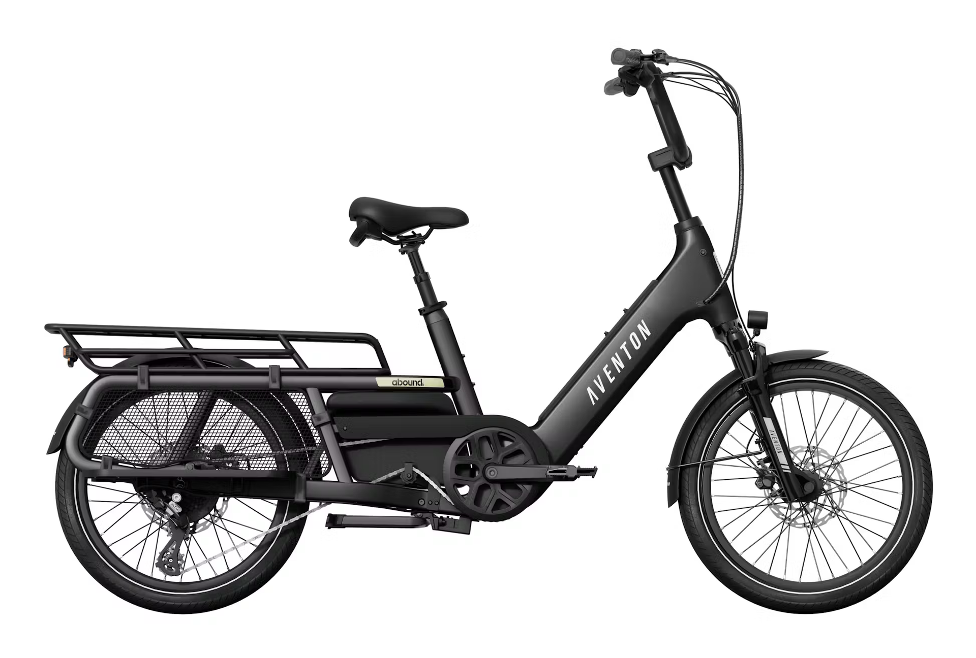 Aventon Abound LR Cargo E-Bike — The Long Rack Cargo
