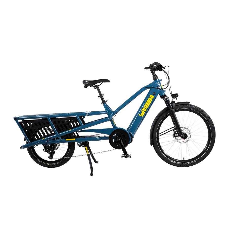 Yuba, Spicy Curry V4, Longtail Electric Cargo Bike