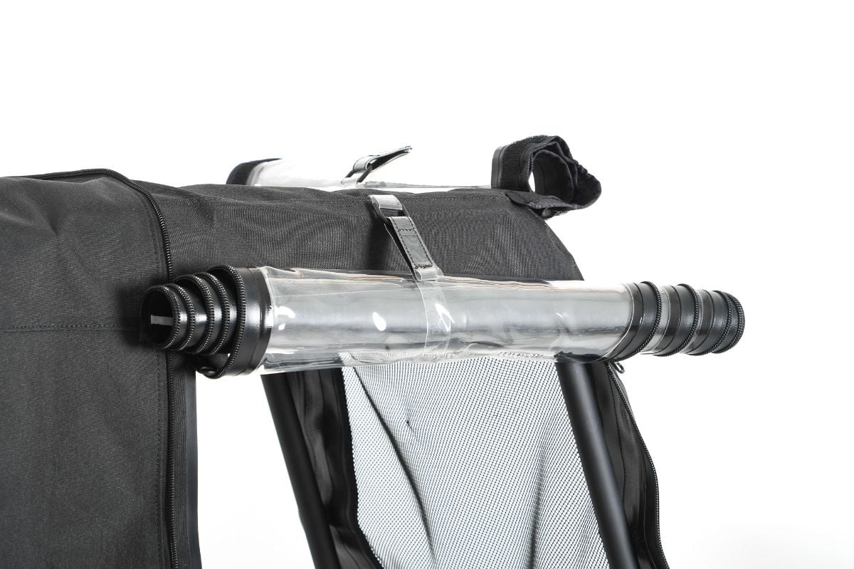 Yuba, Pop Top, Canopy for long tail - Mounting on adjustable monkey bars