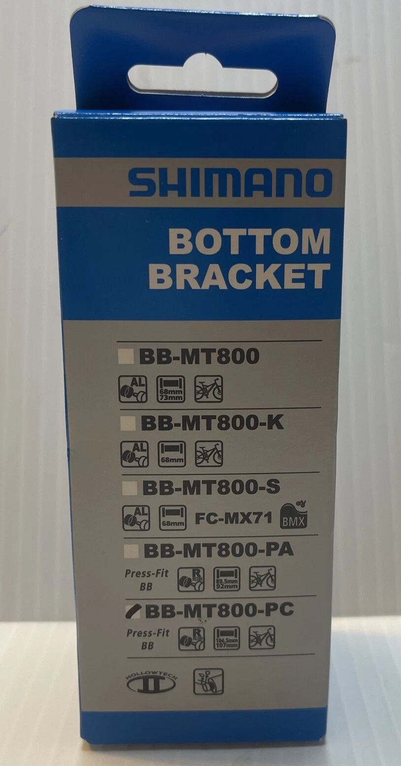 SHIMANO, BB-MT800-PA/PC, Bottom Bracket, Press Fit Type