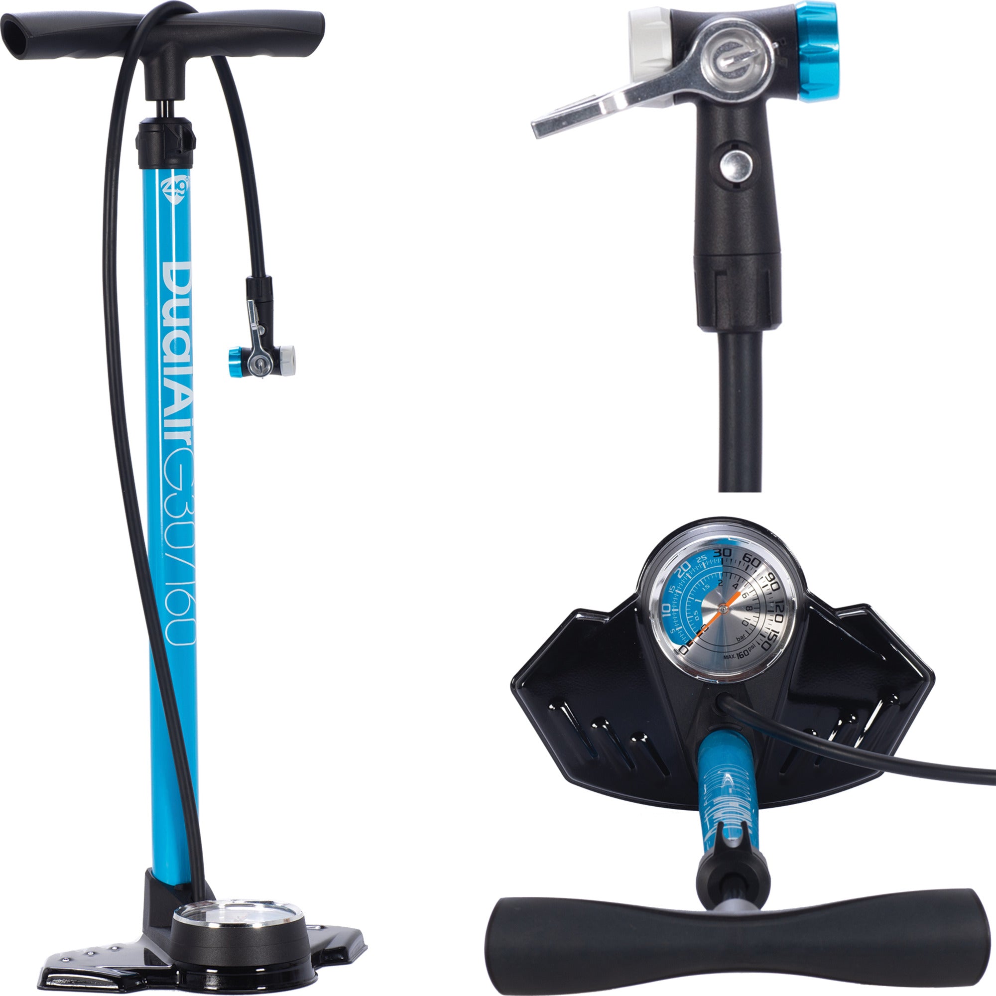 49N, DUALAIR G30/160, FLOOR PUMP