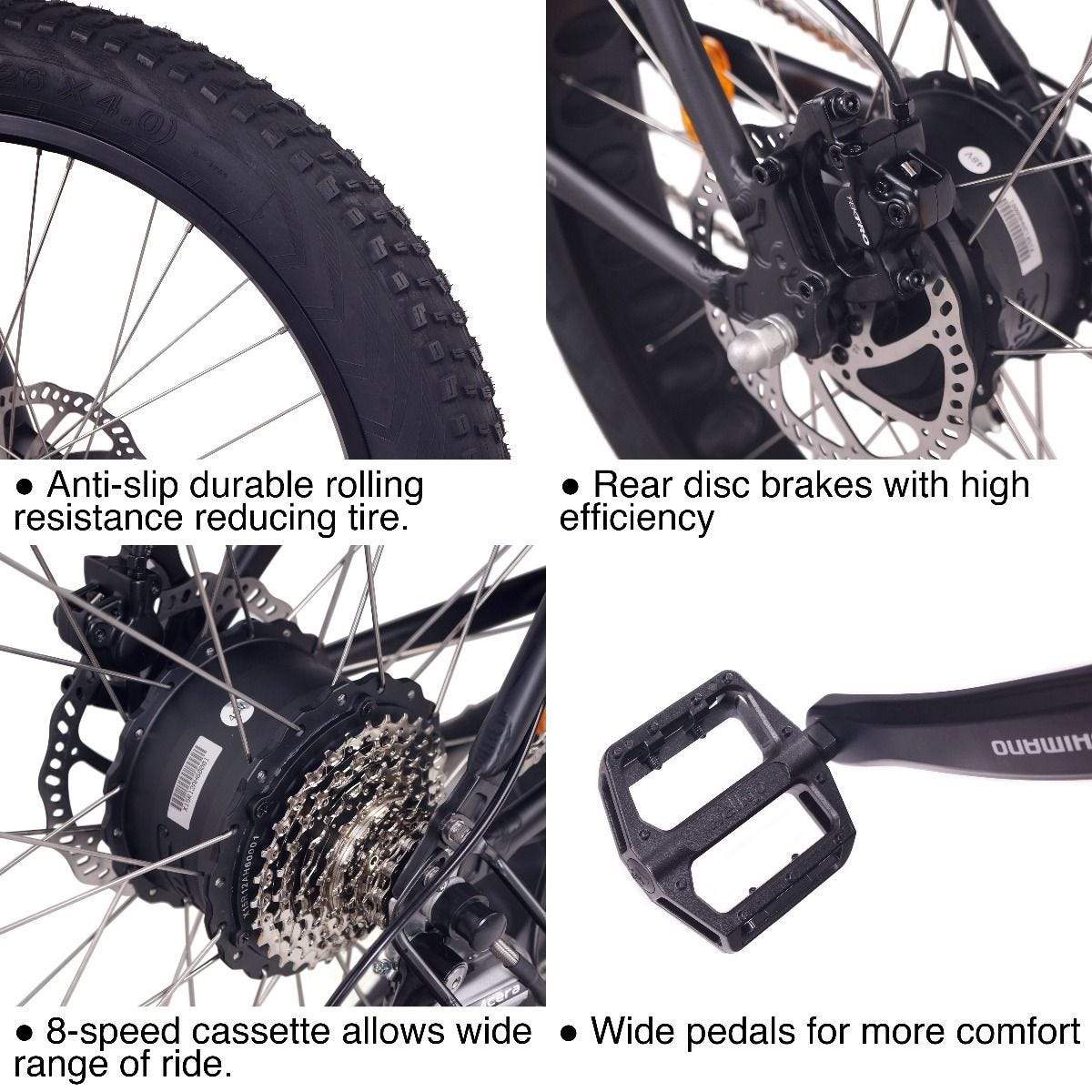 NCM Aspen Plus Electric Fat Tire Bike